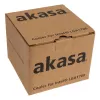 Akasa AK-CC6606BP01 Low Profile CPU Cooler - Socket LGA 1700, 63.2mm wysokości, wentylator 92mm, czarny