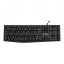 Klawiatura Canyon KB-1 przewodowa, odporna na zachlapanie, USB-A (CNE-CKEY01-DE)