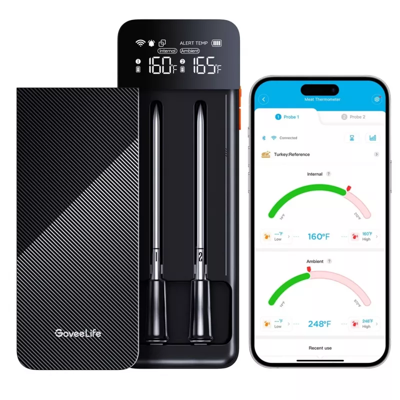 GoveeLife B5192 Smart Wireless Meat Thermometer (2-Probe)