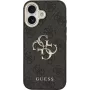 GUESS Hard Cover 4G Metal Logo Black for Apple iPhone 17