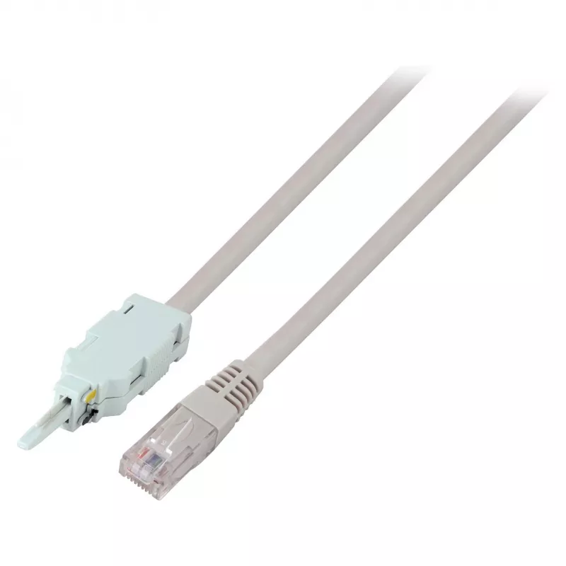 EFB Elektronik RJ45-LSA Patch Cable 2m, 2-Pole, a/b-4/5 Wiring, Grey
