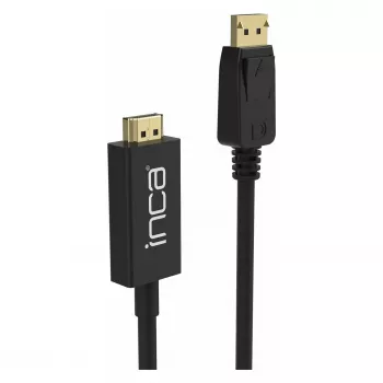INCA DisplayPort to HDMI Cable 1.8 m 10.2 Gbit/s Black