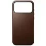 NOMAD Traditional Leather Case dla iPhone 17 Pro Max z MagSafe – Brązowy