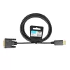 Przewód HDMI na DVI-D IBOX FullHD 1080p 2m Czarny