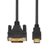 Przewód HDMI na DVI-D IBOX FullHD 1080p 2m Czarny
