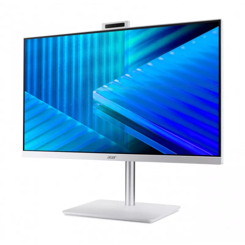 Acer Veriton 2000 VZ2417G All-in-One PC, 27 cali IPS FHD, Intel Core 5 120U, 16GB DDR5, 512GB M.2 SSD, Windows 11 Pro, Biały