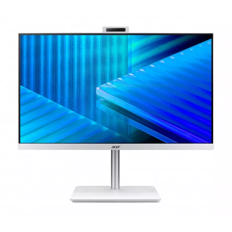 Acer Veriton 2000 VZ2417G All-in-One PC, 27 cali IPS FHD, Intel Core 5 120U, 16GB DDR5, 512GB M.2 SSD, Windows 11 Pro, Biały