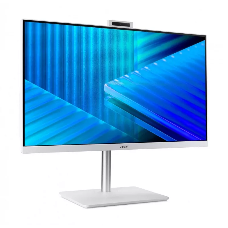 Acer Veriton 2000 VZ2417G All-in-One PC, 27 cali IPS FHD, Intel Core 5 120U, 16GB DDR5, 512GB M.2 SSD, Windows 11 Pro, Biały