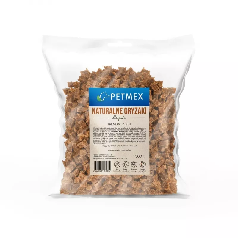 PETMEX Goose Meat Training Treats for Dogs 500g