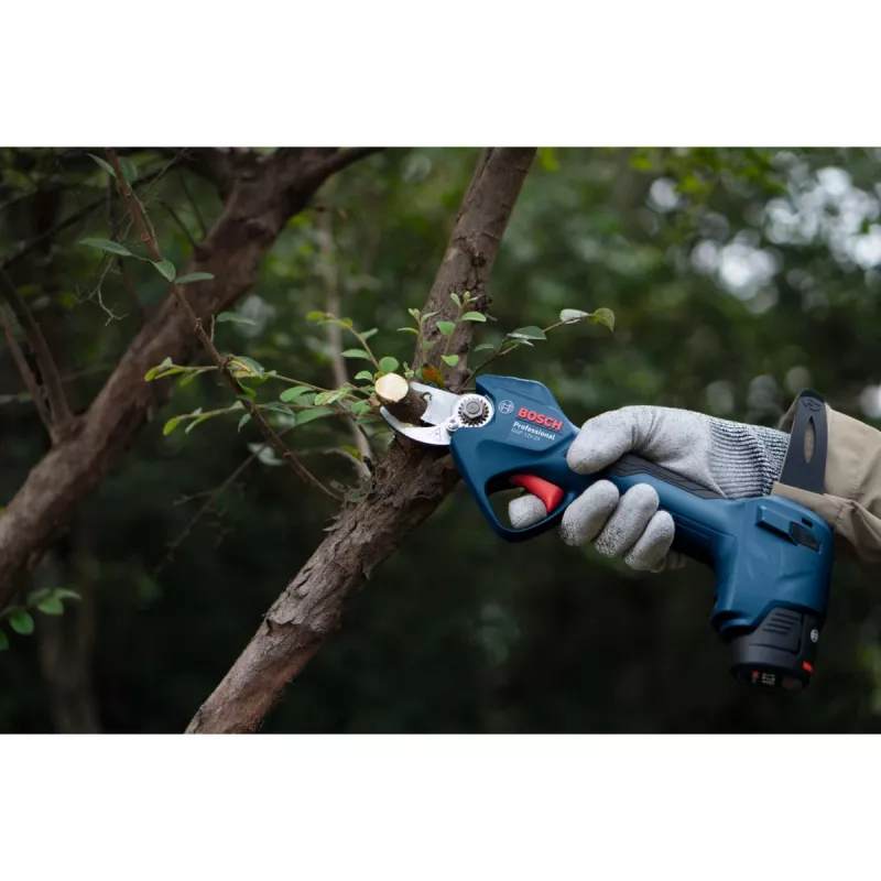 Bosch GGP 12V-25 Professional Akumulatorowe Nożyce do Gałęzi Zestaw 2x3.0Ah