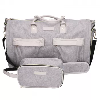 EXTRALINK Black Forest KM05 Torba podróżna 51x20x33 cm Składana + Kosmetyczka