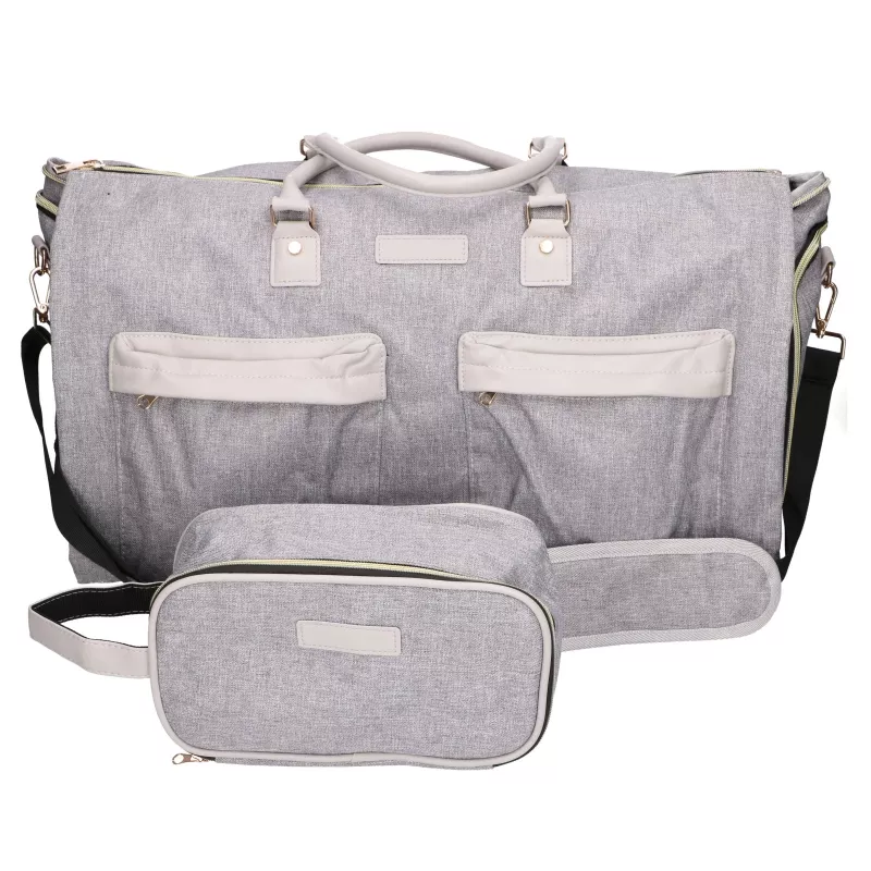 EXTRALINK Black Forest KM05 Torba podróżna 51x20x33 cm Składana + Kosmetyczka