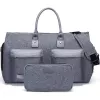 EXTRALINK Black Forest KM05 Torba podróżna 51x20x33 cm Składana + Kosmetyczka