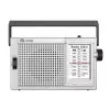 ELTRA Radio IZA-5 Srebrny Przenośne Radio FM/AM z Bluetooth i USB