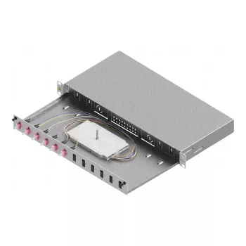 ZVK Easylan Basic LSB1A224 Obudowa spawu światłowodowego 1U 6x LC-Duplex OM4