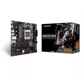 Płyta główna BIOSTAR B650MS2-E, AMD AM5, DDR5, Micro ATX