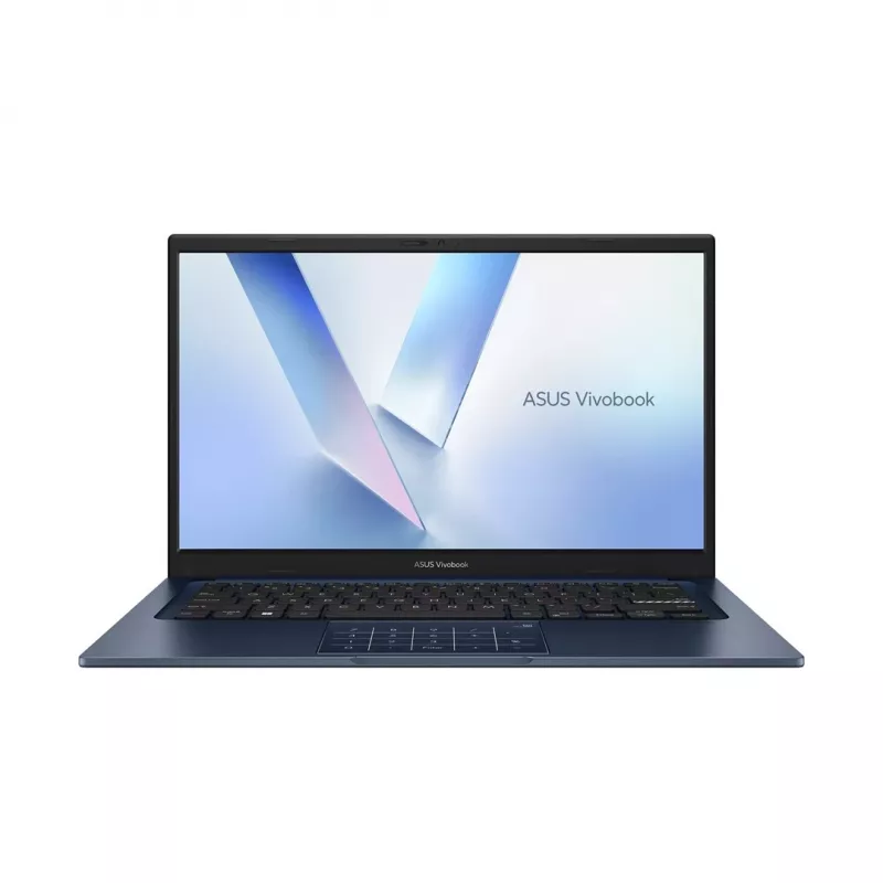 ASUS Vivobook 14 X1404VA-EB1619 Core 5 120U 14,0 cala FHD IPS-Level 60Hz 250nitów Anti-Glare 16GB DDR5 512GB SSD Intel UHD Graphics Kamera 720p 42Wh Brak systemu operacyjnego Quiet Blue