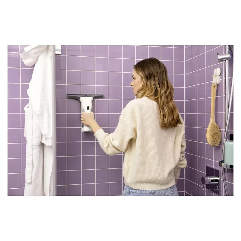 Kärcher WV 3 Comfort Precision Odkurzacz do okien, szerokość robocza 280 mm, litowo-jonowy, czas pracy 100 min, 0,9 kg