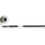 Antena Delock LPWAN 433 + 868 MHz N Female 2 dBi 72 cm Dookólna Zewnętrzna Szara