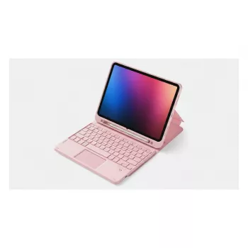 Inateck KB002 Różowa Etui-Klawiatura Bluetooth do iPada 11