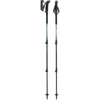 Kije trekkingowe LEKI MAKALU LITE 100-135cm Zielony/Biały