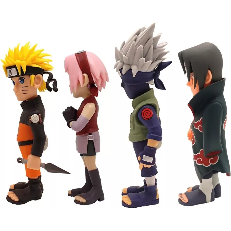 MINIX Naruto Shippuden Zestaw 4 Figur Kolekcjonerskich 7 cm