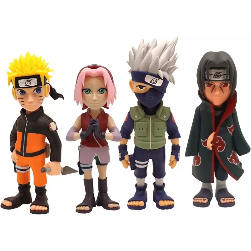 MINIX Naruto Shippuden Zestaw 4 Figur Kolekcjonerskich 7 cm