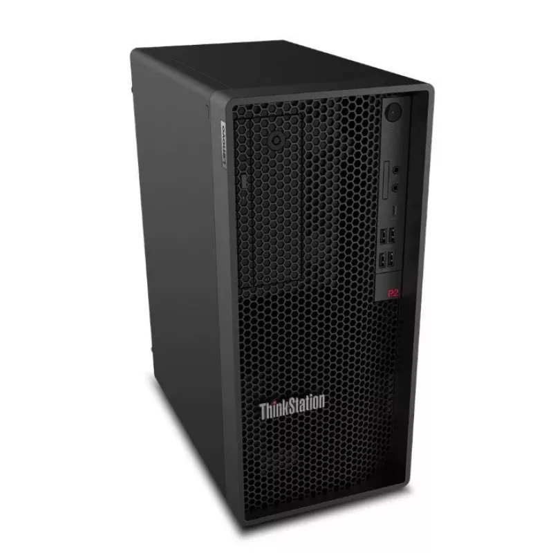 Lenovo ThinkStation P2 Tower Gen 2 Workstation, Intel Core Ultra 7 265K, 32GB DDR5, 1TB NVMe SSD, NVIDIA GeForce RTX 5070 12GB, Windows 11 Pro, Czarny