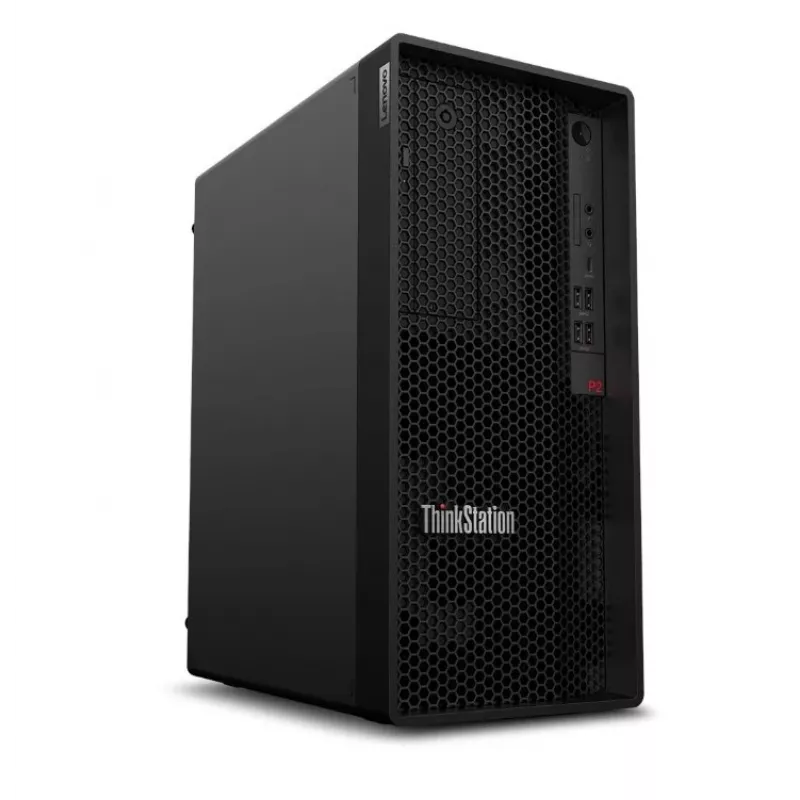 Lenovo ThinkStation P2 Tower Gen 2 Workstation, Intel Core Ultra 7 265K, 32GB DDR5, 1TB NVMe SSD, NVIDIA GeForce RTX 5070 12GB, Windows 11 Pro, Czarny