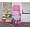 MILLY MALLY Wózek dla lalek Susie Prestige - Różowy/Szary/Biały