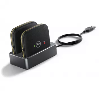 Yealink CPW65-DECT-Duo Bezprzewodowy Mikrofon Rozszerzający do CP965 - Czarny