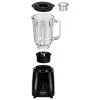 MPM MBL-37 Blender, 500 W, 1.5 L Szklany Dzbanek, Nierdzewne Ostrze, 2 Prędkości, Funkcja Pulse, Kruszenie Lodu, Czarny