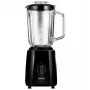 MPM MBL-37 Blender, 500 W, 1.5 L Szklany Dzbanek, Nierdzewne Ostrze, 2 Prędkości, Funkcja Pulse, Kruszenie Lodu, Czarny