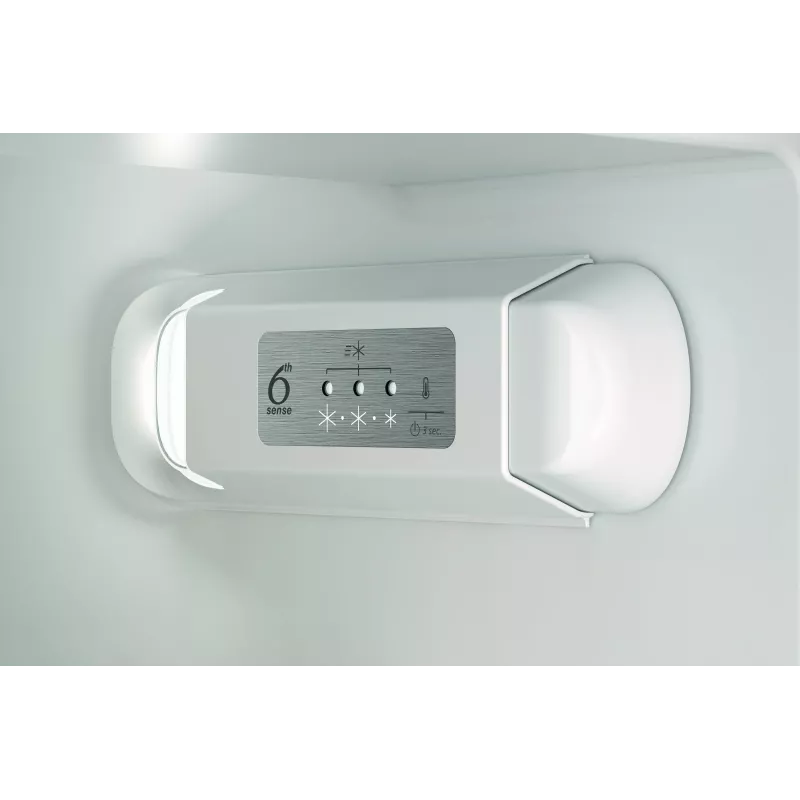 Whirlpool WHC18D071A1 Wbudowana chłodziarko-zamrażarka z technologią 6th Sense, pojemność całkowita 250 L, klasa energetyczna D, biała
