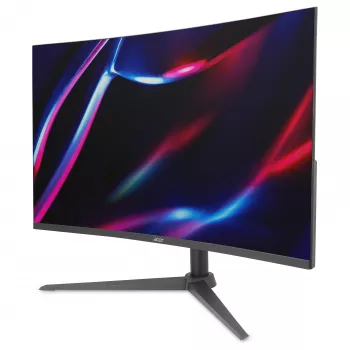 Acer Nitro XZ320QUP0bmiiphx 31,5 cala WQHD Zakrzywiony Monitor Gamingowy, 2560x1440, 144Hz, 1ms, VA, AMD FreeSync Premium, DisplayHDR 400, 2x HDMI 2.0, 2x DP 1.4, Regulacja wysokości
