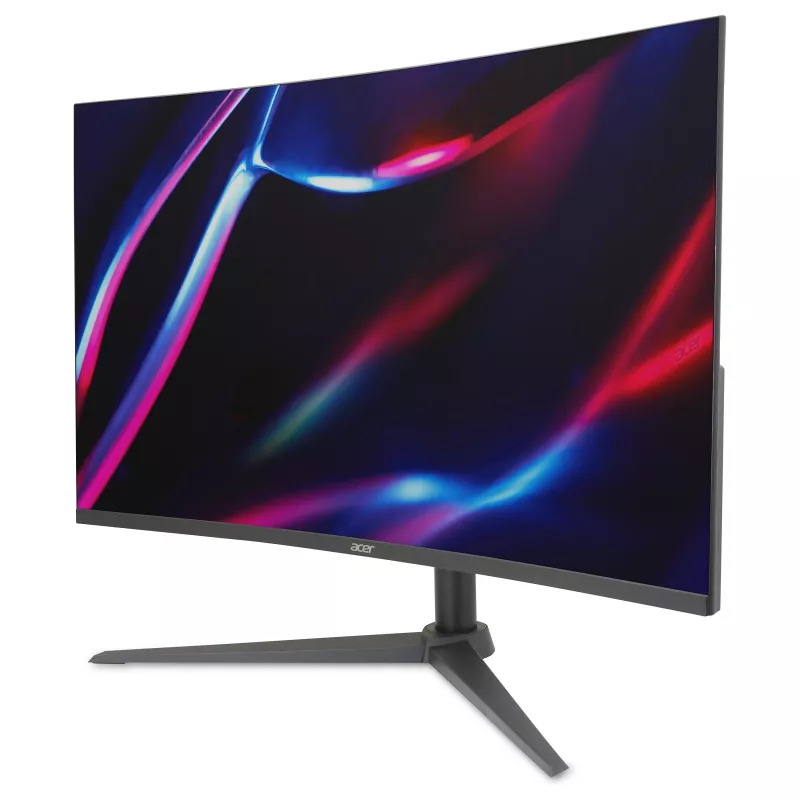 Acer Nitro XZ320QUP0bmiiphx 31.5 cala WQHD Zakrzywiony Monitor Gamingowy, 2560x1440, 144Hz, 1ms, VA, AMD FreeSync Premium, DisplayHDR 400, 2x HDMI 2.0, 2x DP 1.4, Regulacja wysokości