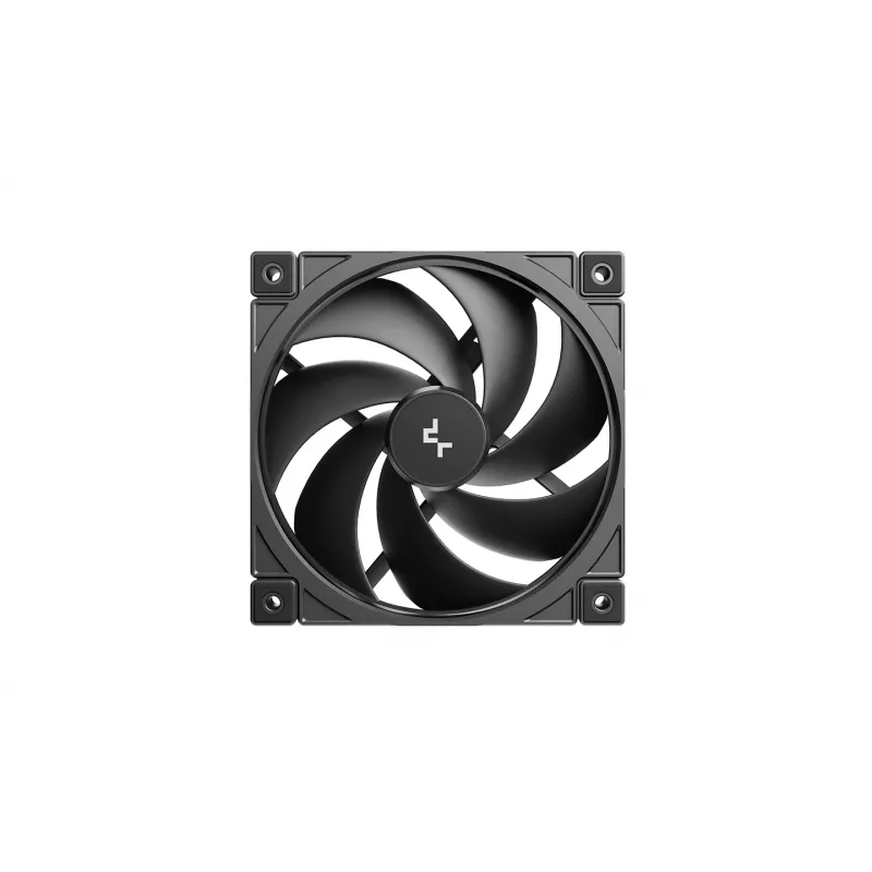 Deepcool FD12 V2 120mm Czarny Wentylator Obudowy, 4-Pin PWM, Łożysko Fluid Dynamic