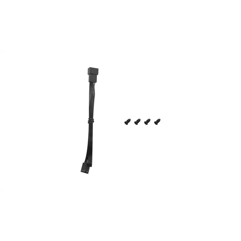 Deepcool FD12 V2 120mm Czarny Wentylator Obudowy, 4-Pin PWM, Łożysko Fluid Dynamic