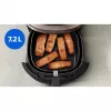Philips NA543/00 Frytownica beztłuszczowa 7.2 L 2000 W Czarny, Szampan