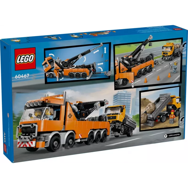 LEGO City 60467 Laweta z dźwigiem