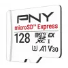 PNY 128GB microSDXC Express Card UHS-I U3 V30 A1 z adapterem SD