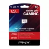 PNY 128GB microSDXC Express Card UHS-I U3 V30 A1 z adapterem SD