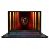 MSI Katana 17 HX B14WFK-400XPL Intel Core i7-14650HX 17,3 cala FHD 144Hz 16GB DDR5 512GB SSD GeForce RTX 5060 8GB No OS Gaming Laptop Czarny