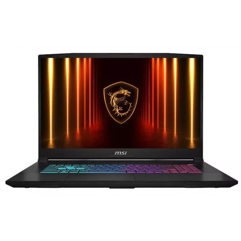 MSI Katana 17 HX B14WFK-400XPL Intel Core i7-14650HX 17,3 cala FHD 144Hz 16GB DDR5 512GB SSD GeForce RTX 5060 8GB No OS Gaming Laptop Czarny
