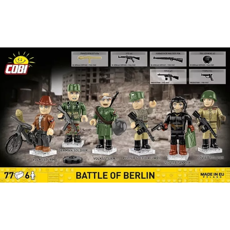 COBI Blocks Battle of Berlin 77 szt.