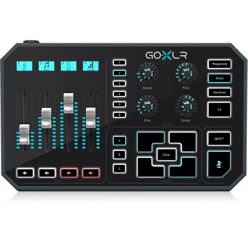TC Helicon GO XLR – Cyfrowy mikser transmisyjny / interfejs audio do streamingu