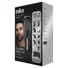 Braun MGK7491 17-w-1 Wielofunkcyjny Zestaw do Stylizacji, Czarny/Srebrny, Bezprzewodowy, Li-Ion, 100 min czasu pracy