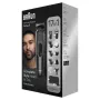 Braun MGK7491 17-w-1 Wielofunkcyjny Zestaw do Stylizacji, Czarny/Srebrny, Bezprzewodowy, Li-Ion, 100 min czasu pracy