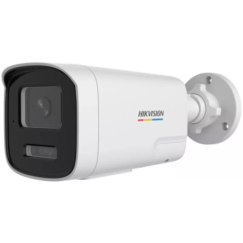 Hikvision DS-2CD1T47G3-LIUF/SL(2.8mm) 4MP ColorVu Fixed Bullet Network Camera z białym światłem, wbudowanym mikrofonem/głośnikiem, 120dB WDR, IP67