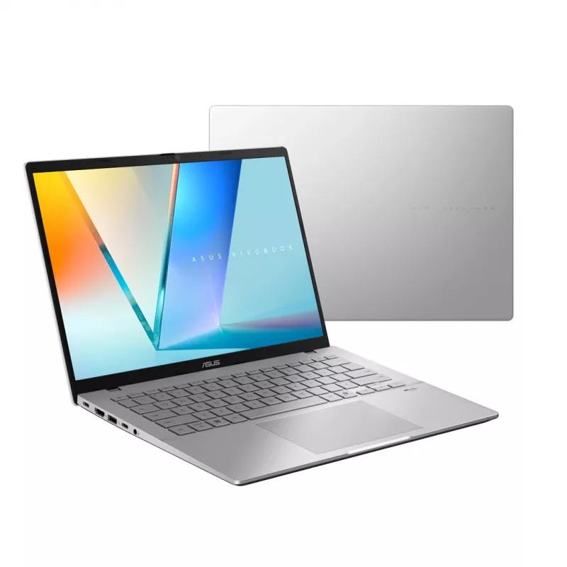 ASUS Vivobook S14 M3407GA-SF013W Ryzen AI 7 445 14.0 inch WUXGA 60Hz 300nits 16GB DDR5 512GB SSD Radeon Graphics FHD Camera 70Whrs Windows 11 Aluminum Cool Silver